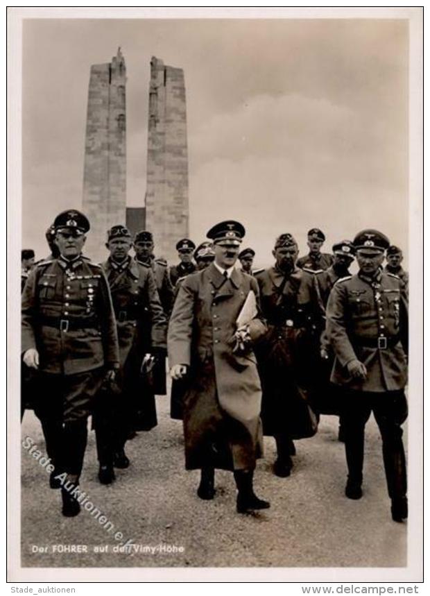 Hitler Auf Der Vimy H&ouml;he WK II  PH W 30 Foto AK I-II - Ohne Zuordnung