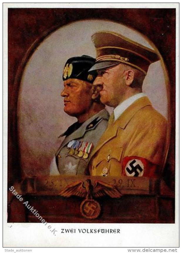 MUSSOLINI-HITLER WK II - II - Non Classificati