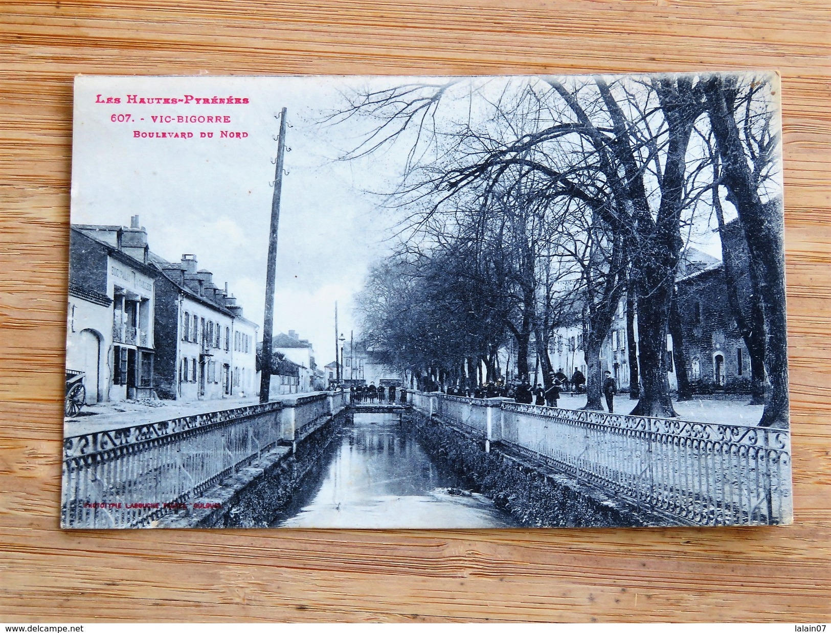 C.P.A. 65 VIC BIGORRE : Boulevard Du Nord, Animé - Vic Sur Bigorre