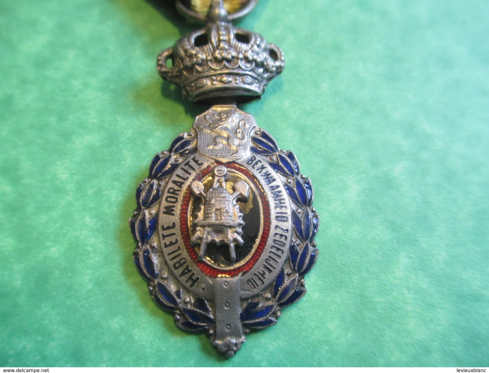 Médaille Du Travail Belge/ Avec Bélière Et Ruban/ 20éme Siècle   MED98 - Belgium