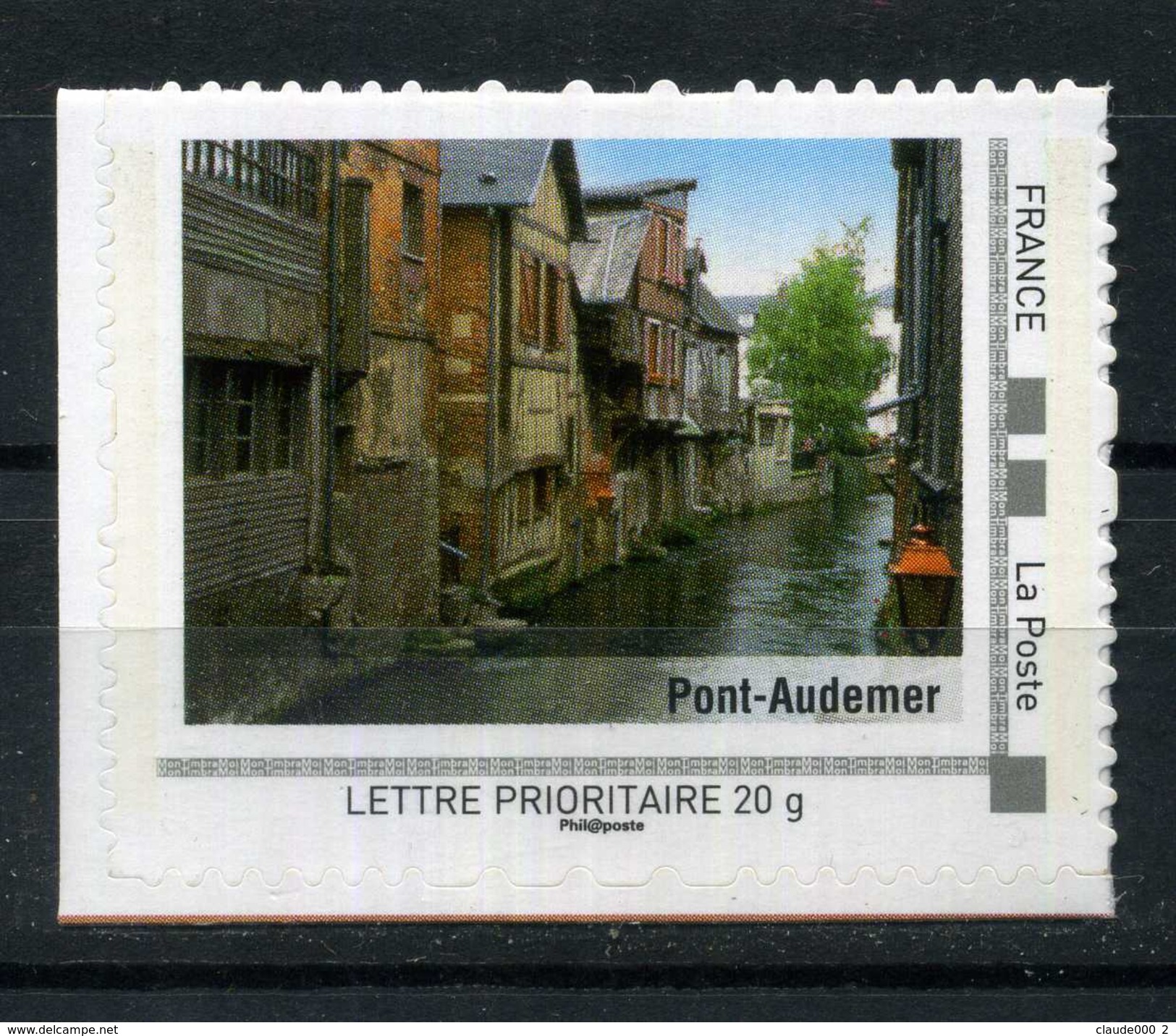 PONT-AUDEMER Adhésif Neuf ** . Collector " HAUTE NORMANDIE "  2009 - Collectors