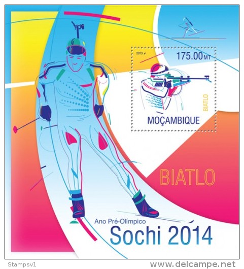 Mozambique. 2013 SOCHI 2014. (301b) - Invierno 2014: Sotchi