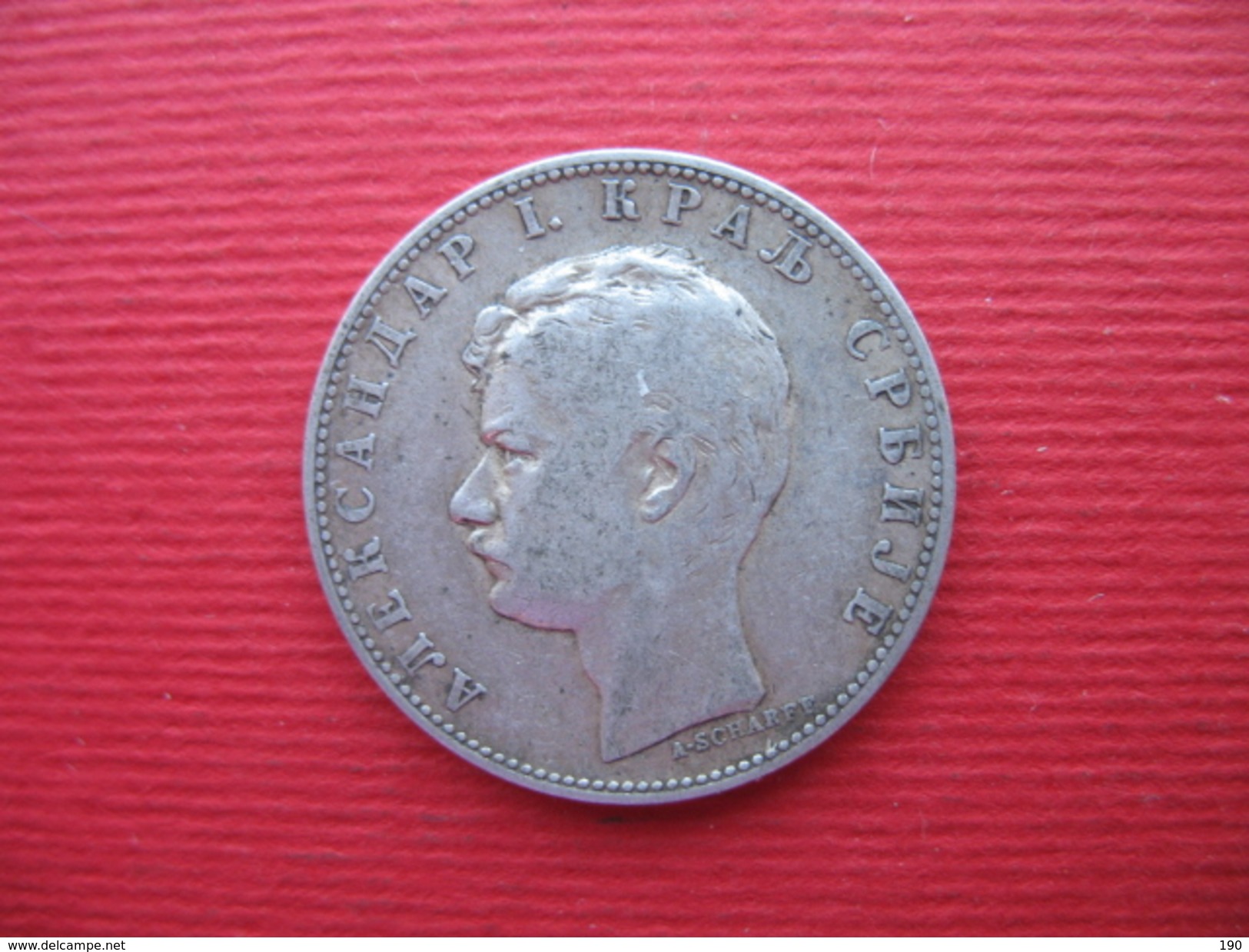 1 DINAR 1897 SILVER - Serbie