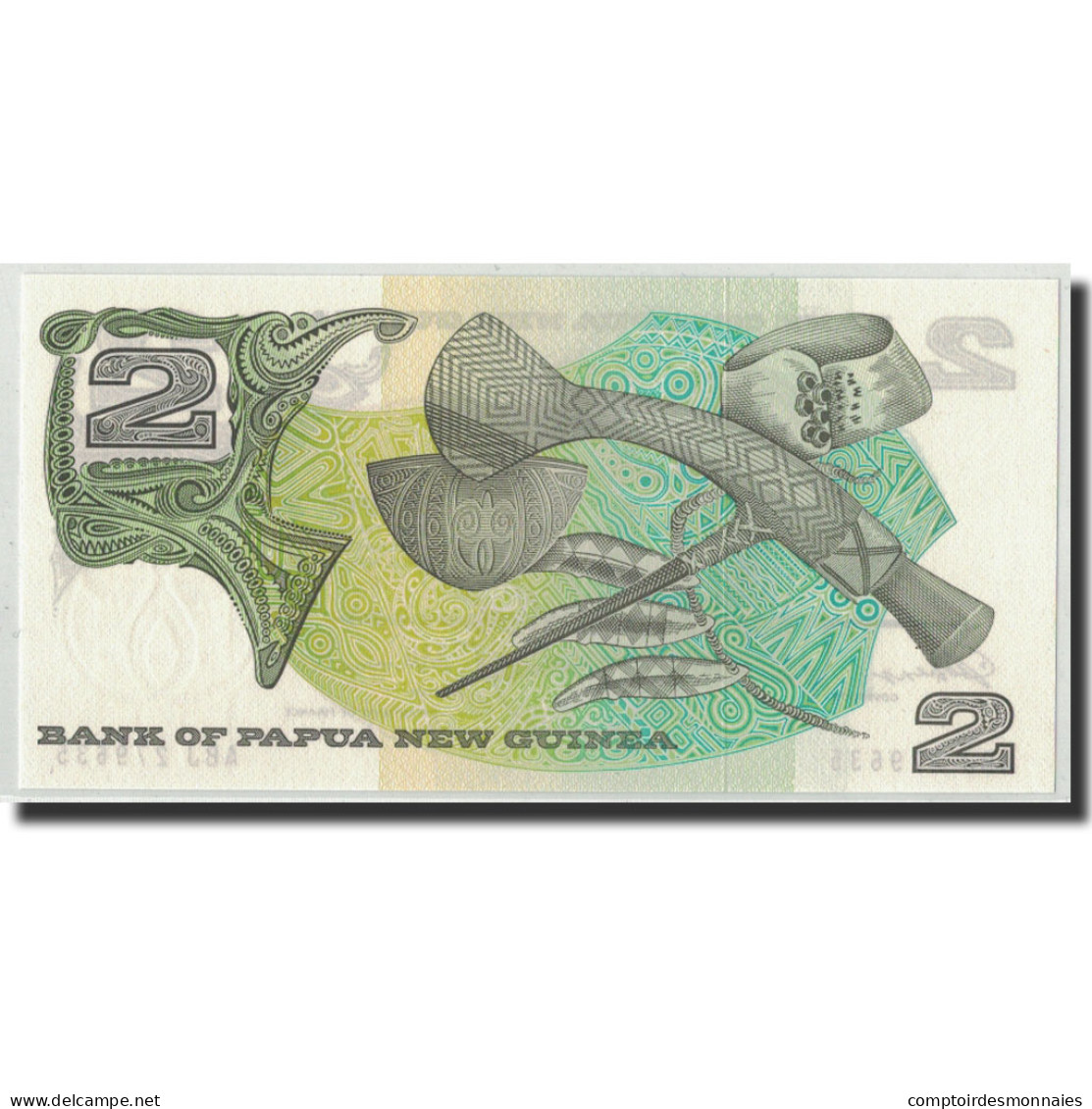 Billet, Papua New Guinea, 2 Kina, Undated (1981), KM:5a, NEUF - Papua New Guinea