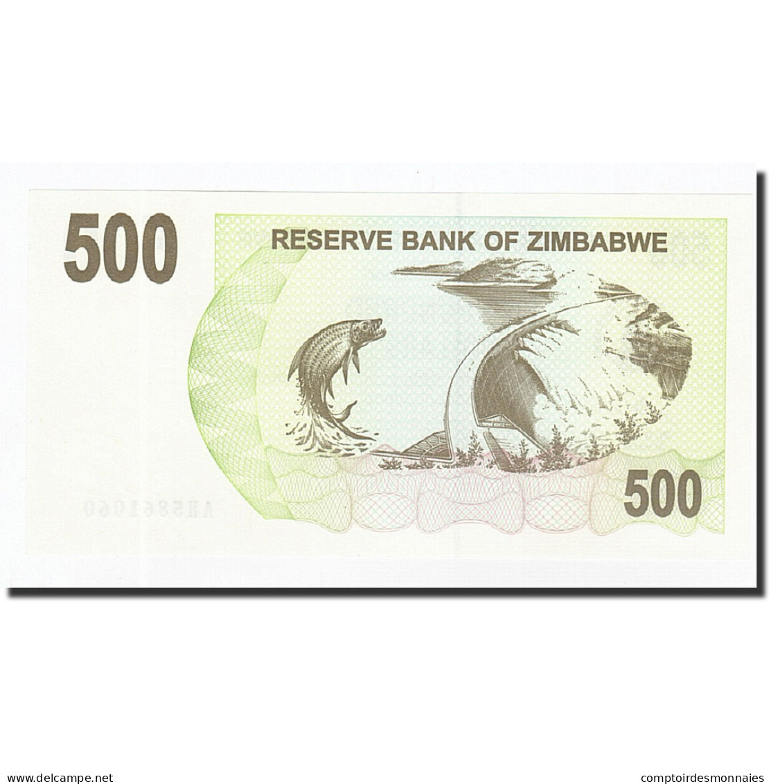 Billet, Zimbabwe, 500 Dollars, 2006-08-01, KM:43, NEUF - Zimbabwe