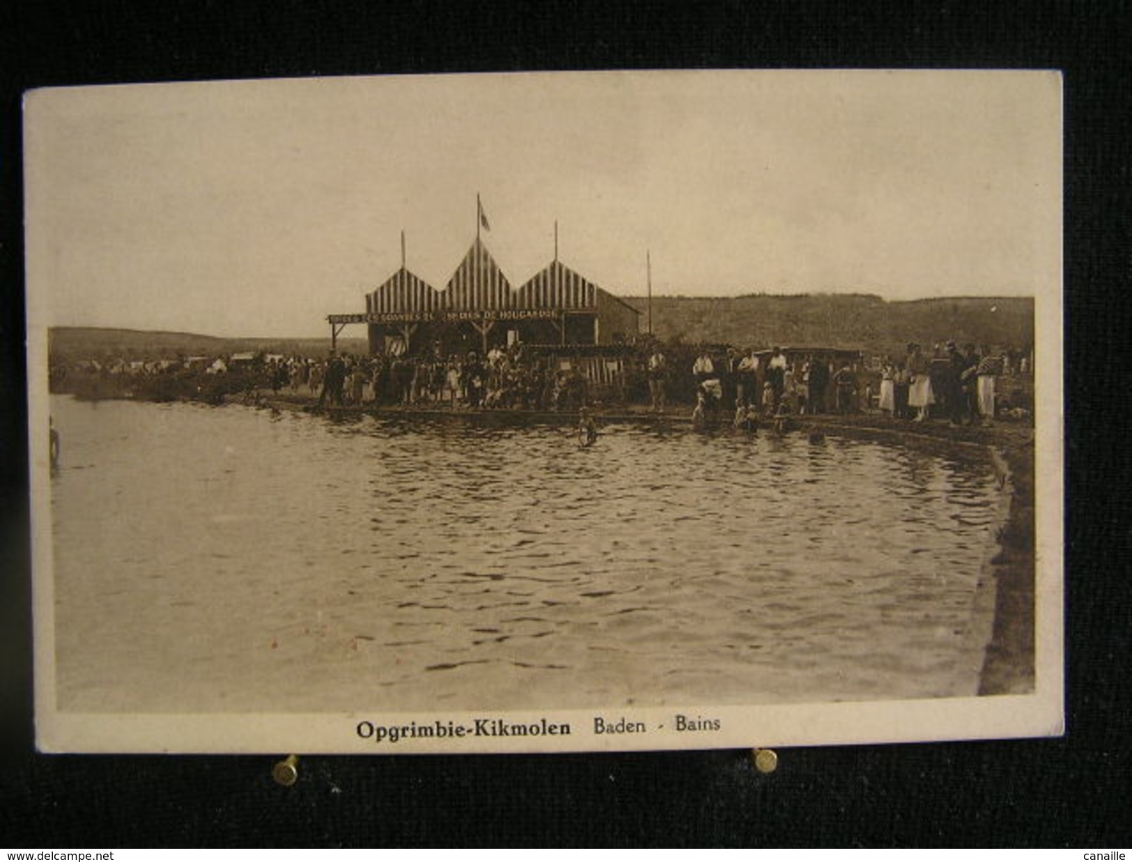 P 150 / Limbourg Maasmechelen /  Opgrimbie  (Opgrimby) - Baden - Bains  /  La Carte A Circulé En / - - Maasmechelen