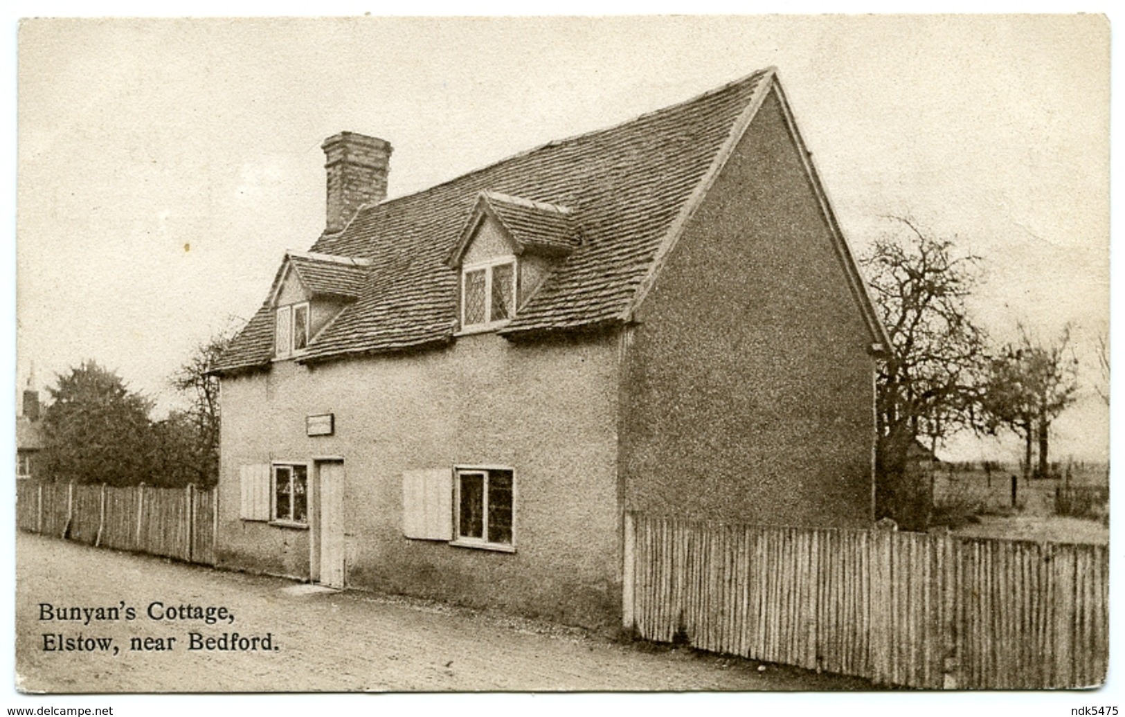 BUNYAN'S COTTAGE : ELSTOW, NEAR BEDFORD - Bedford