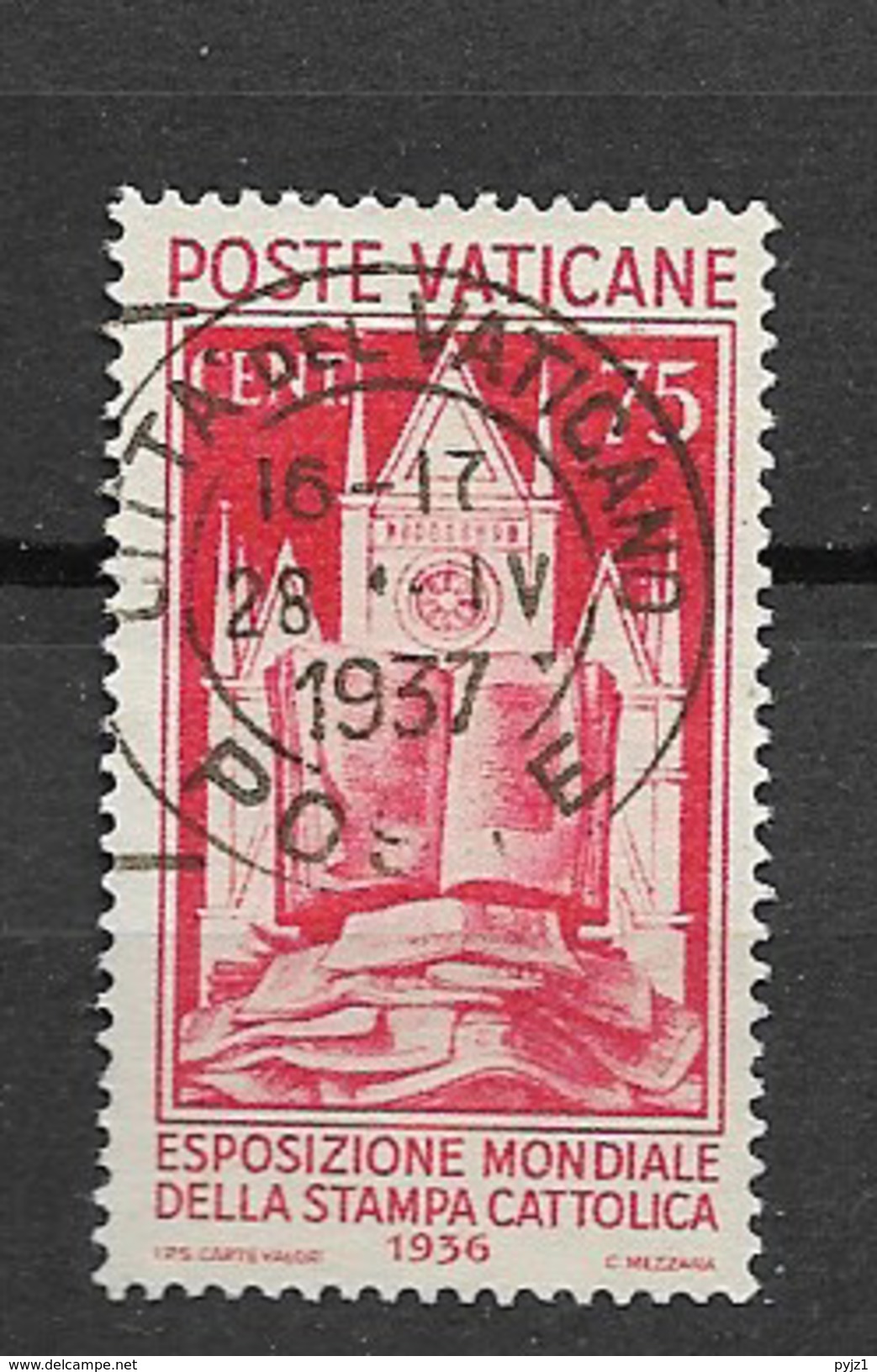 1936 USED Vaticano - Usati