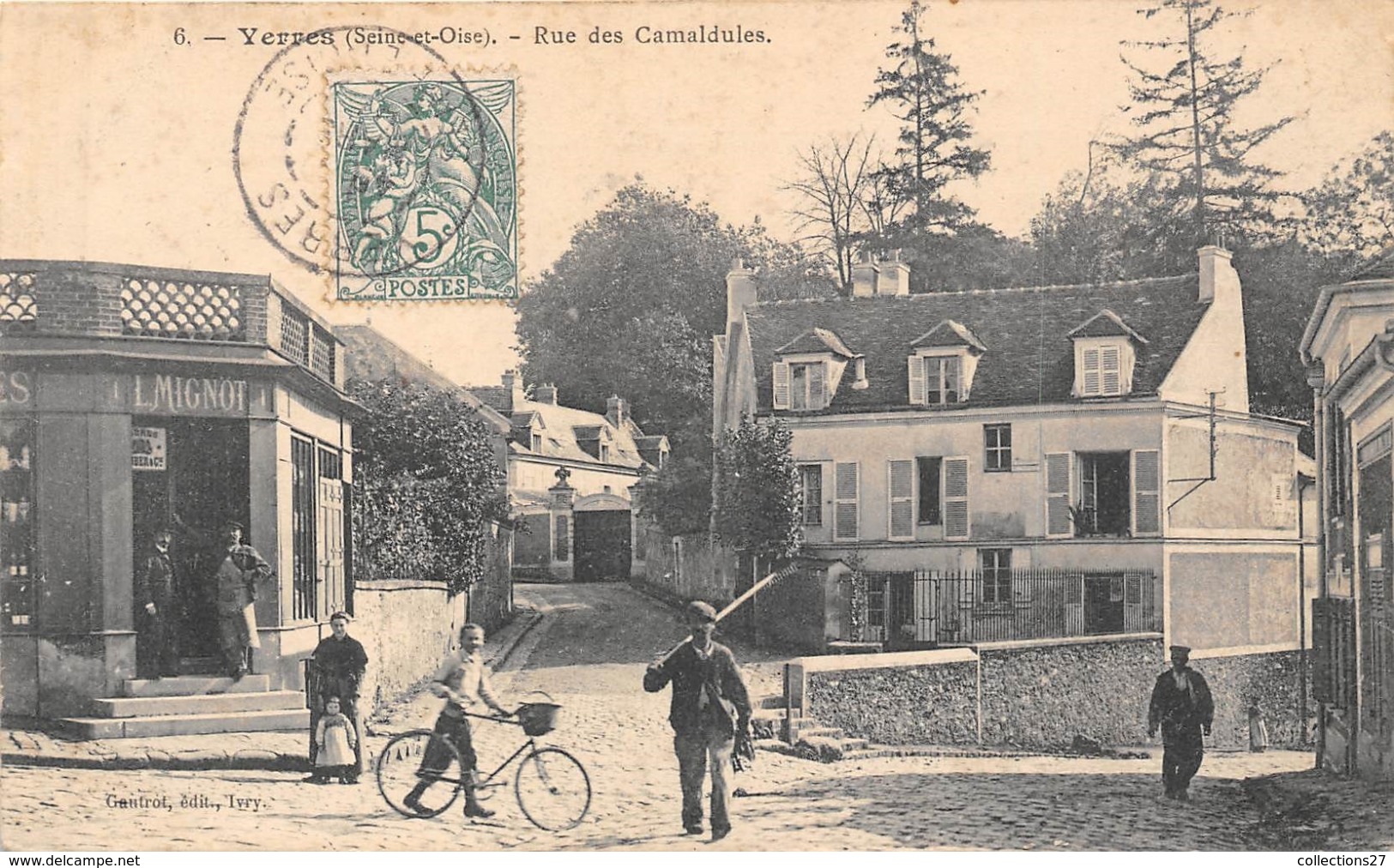 91-YERRES- RUE DES CAMALDULES - Yerres