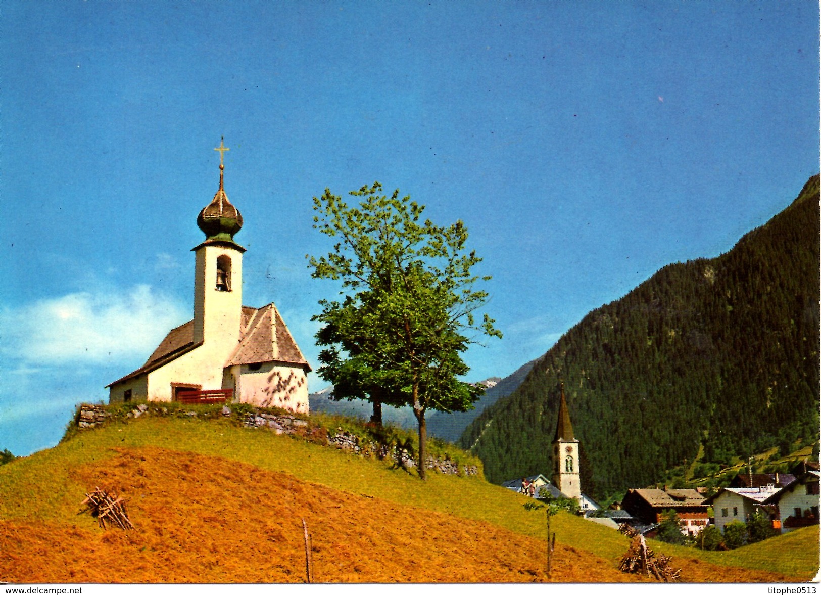 AUTRICHE. Carte Postale écrite. Chapelle Maria Schnee. - Gaschurn