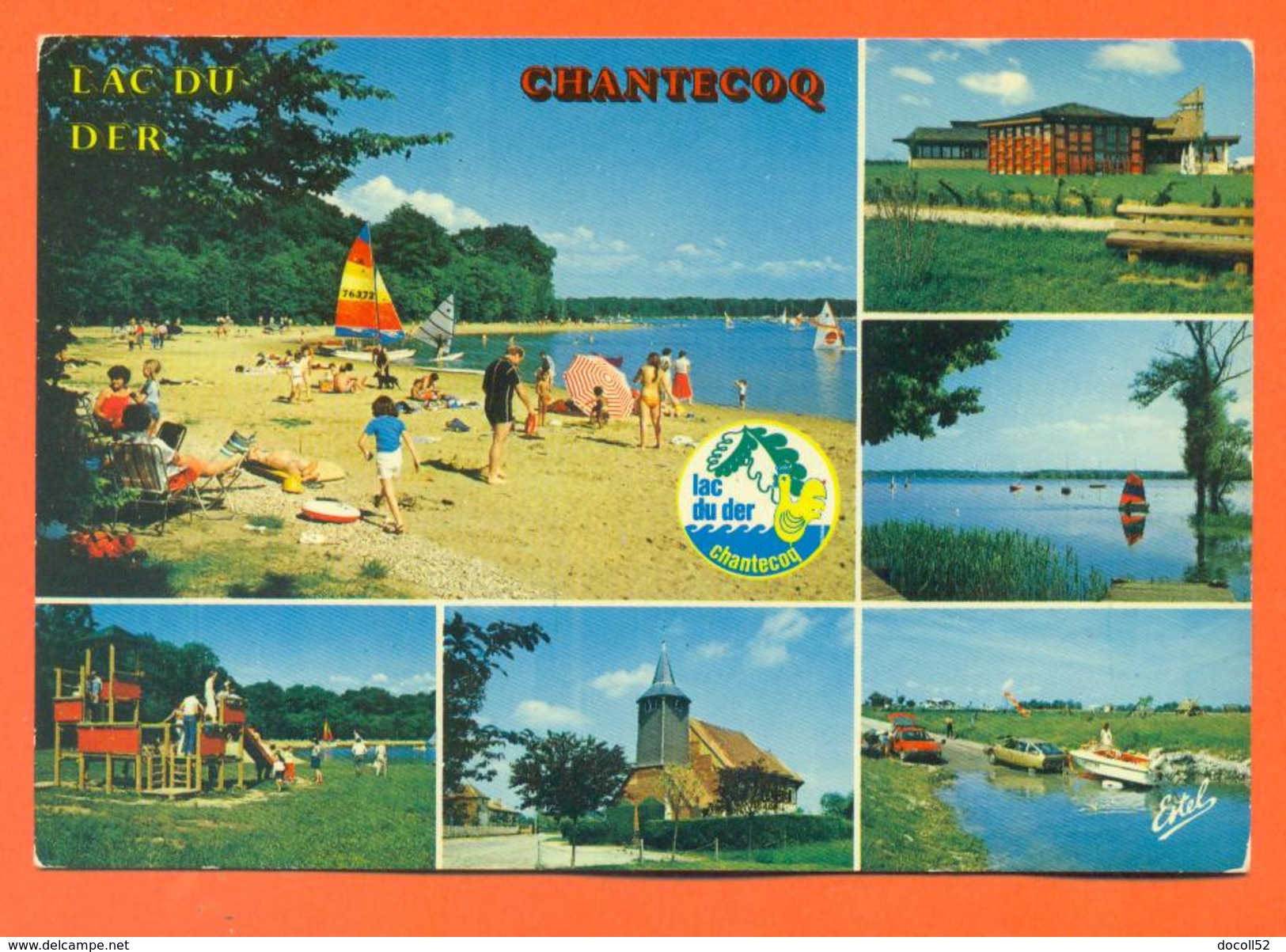 CPSM GF Eclaron " Lac Du Der Chantecoq " LJCP 42 - Eclaron Braucourt Sainte Liviere