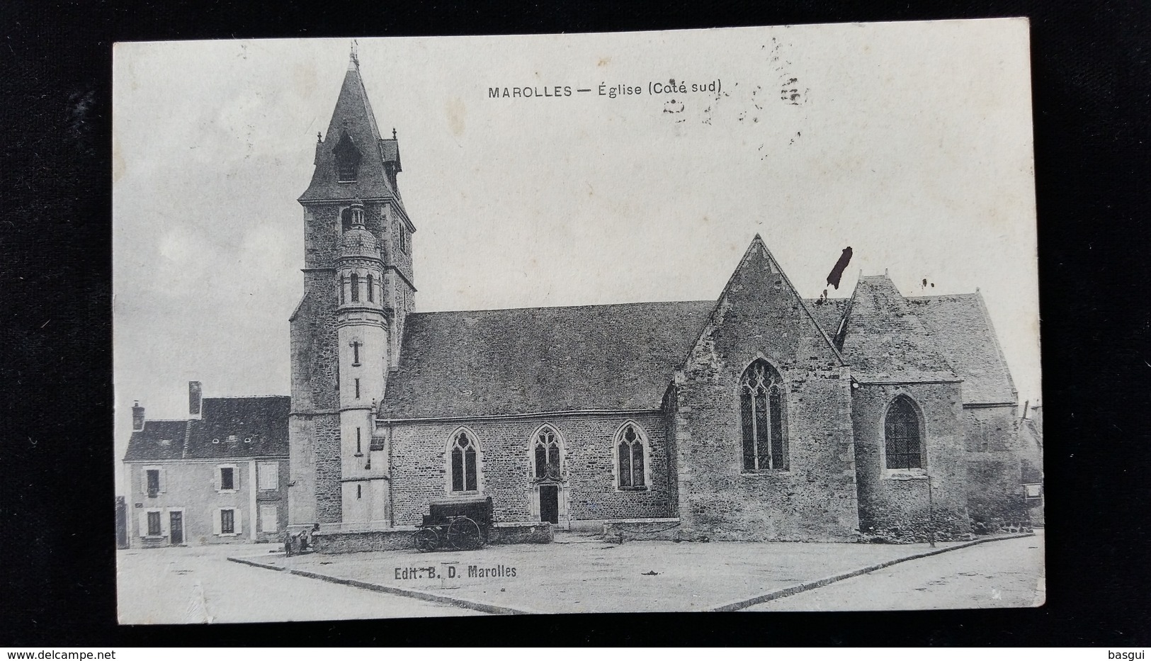 CPA D72 Marolles église - Marolles