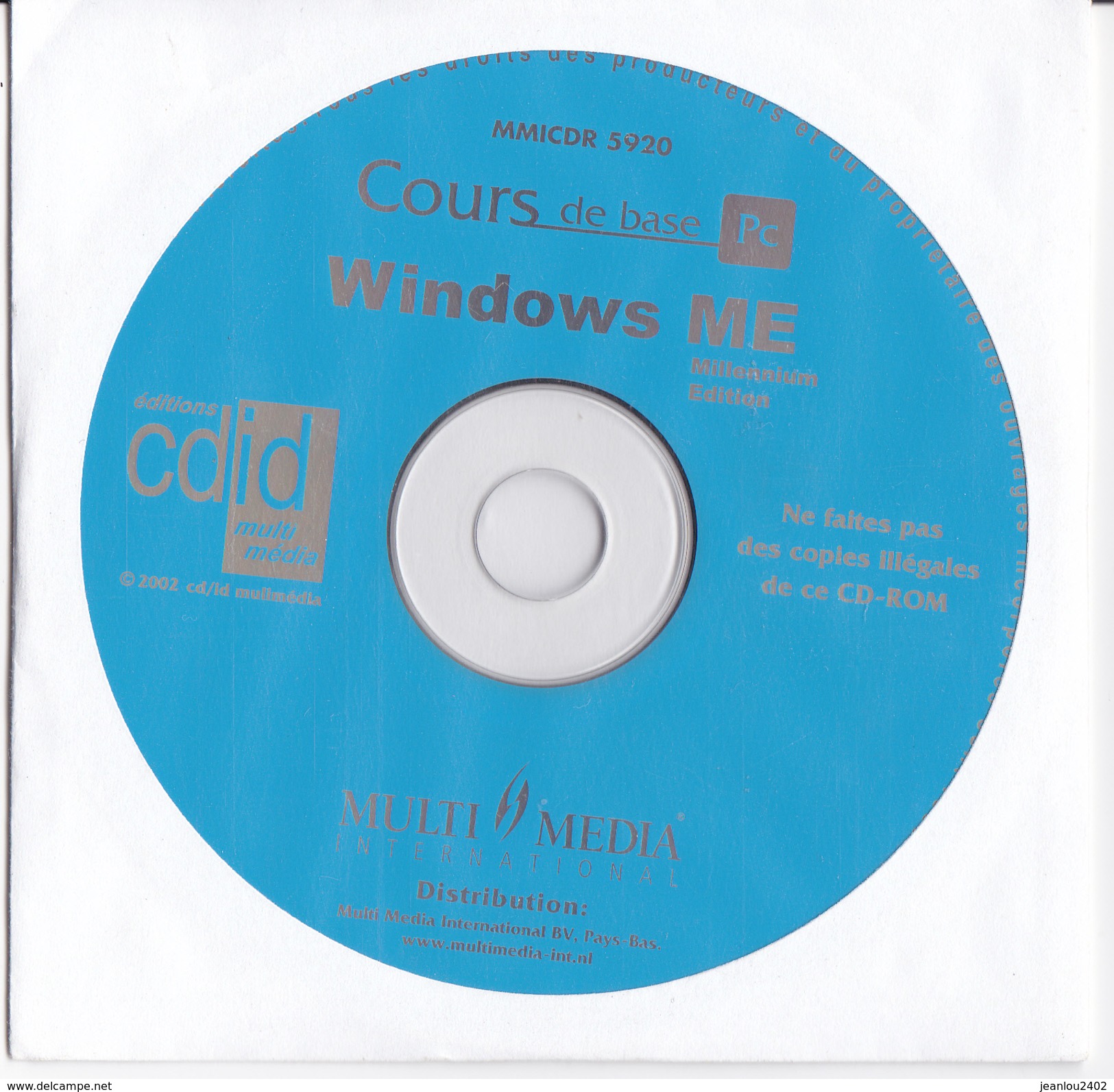 Cours De Base WINDOWS ME - CD