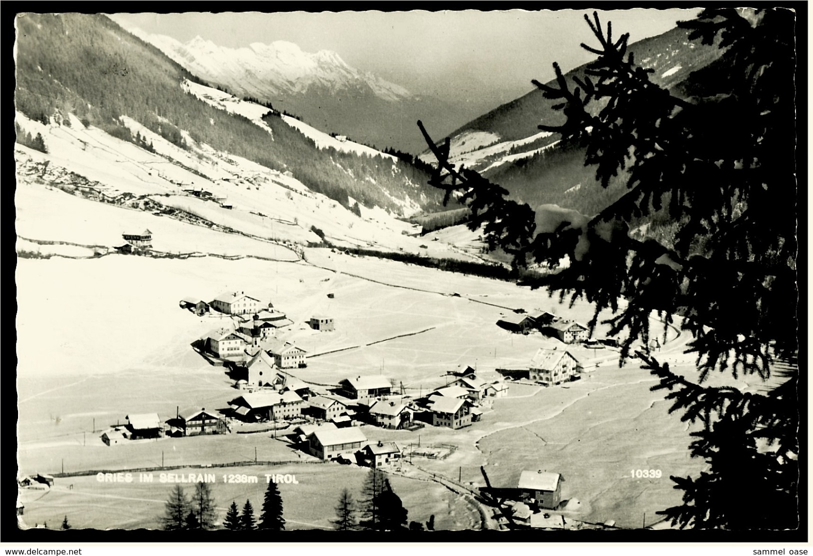 Gries Im Sellrain / Tirol  -  Winterlandschaft  -  Ansichtskarte Ca.1965   (6995) - Sellrein