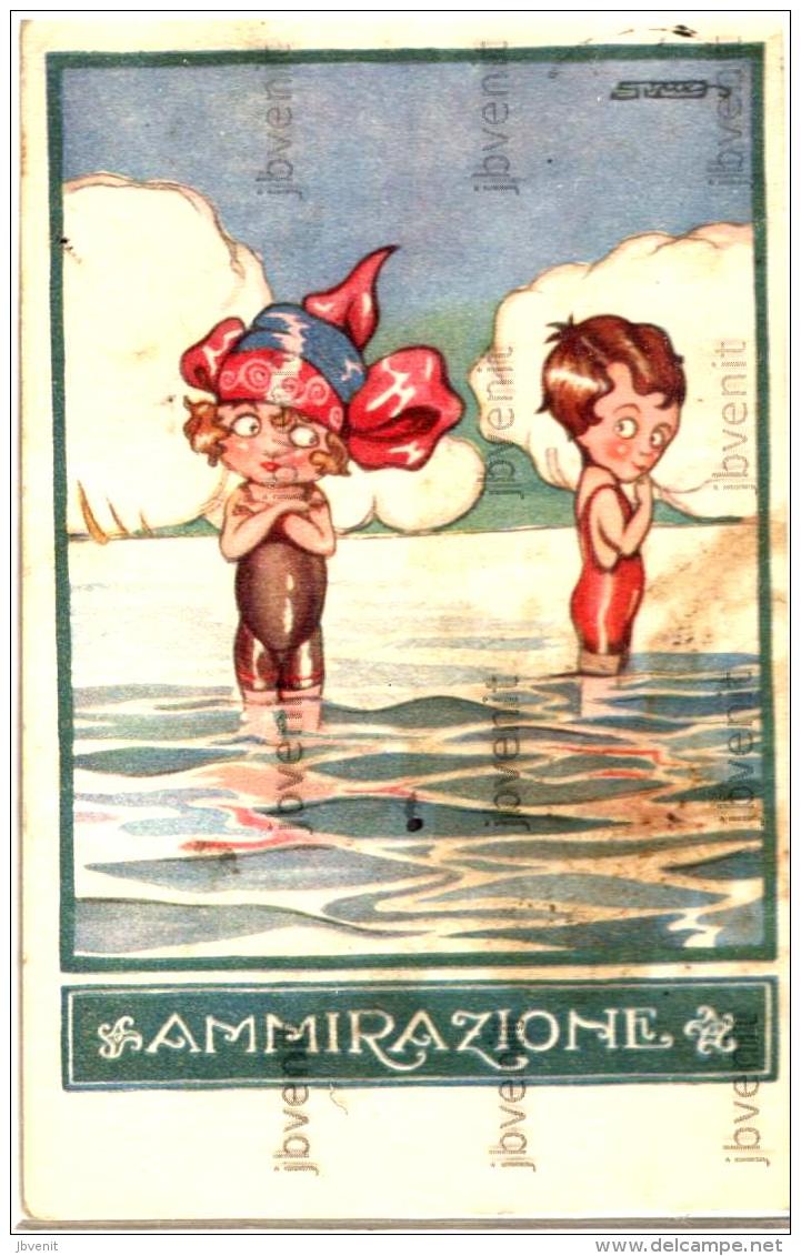 ILLUSTRATORI - C. SPARK - Bambine Al Mare - AMMIRAZIONE - No. 565- 3 - Spark, Chicky