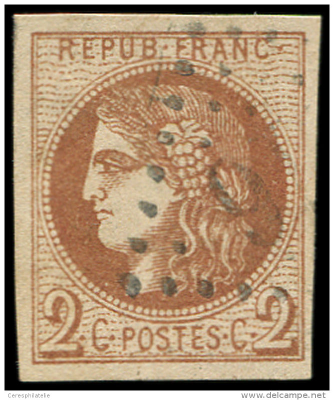 40Bb  2c. MARRON, R II, Obl. GC L&eacute;ger, TTB. C - Sonstige & Ohne Zuordnung