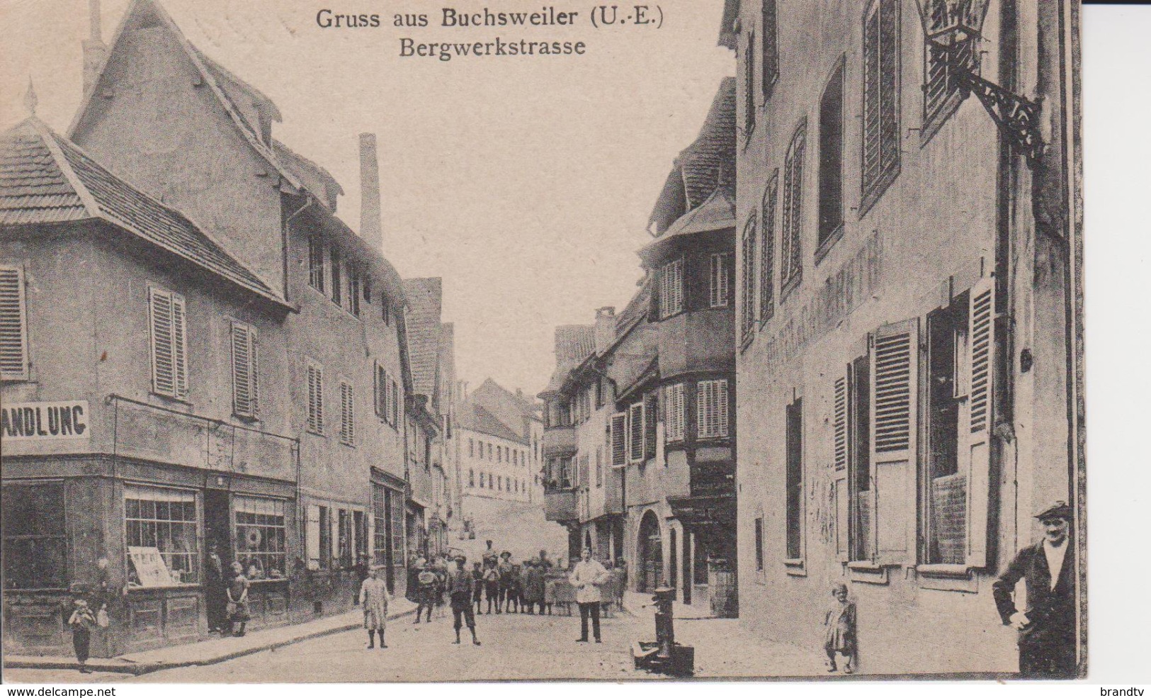 67- Gruss Aus Buchsweiler  Bergwerkstrasse - Bouxwiller