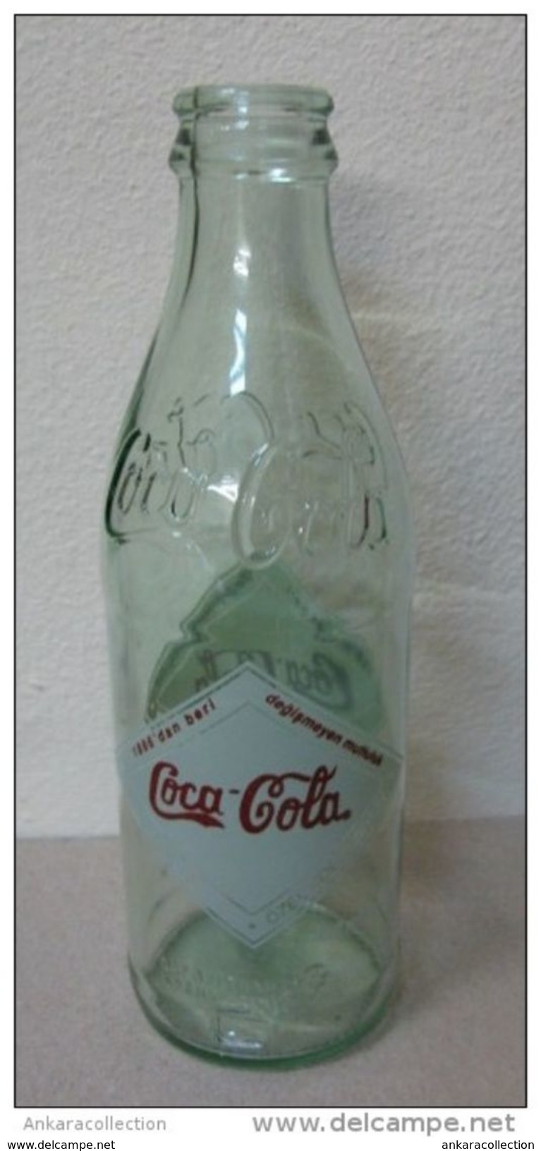AC - COCA COLA EMPTY GLASS BOTTLE # 4 FROM TURKEY - Flaschen