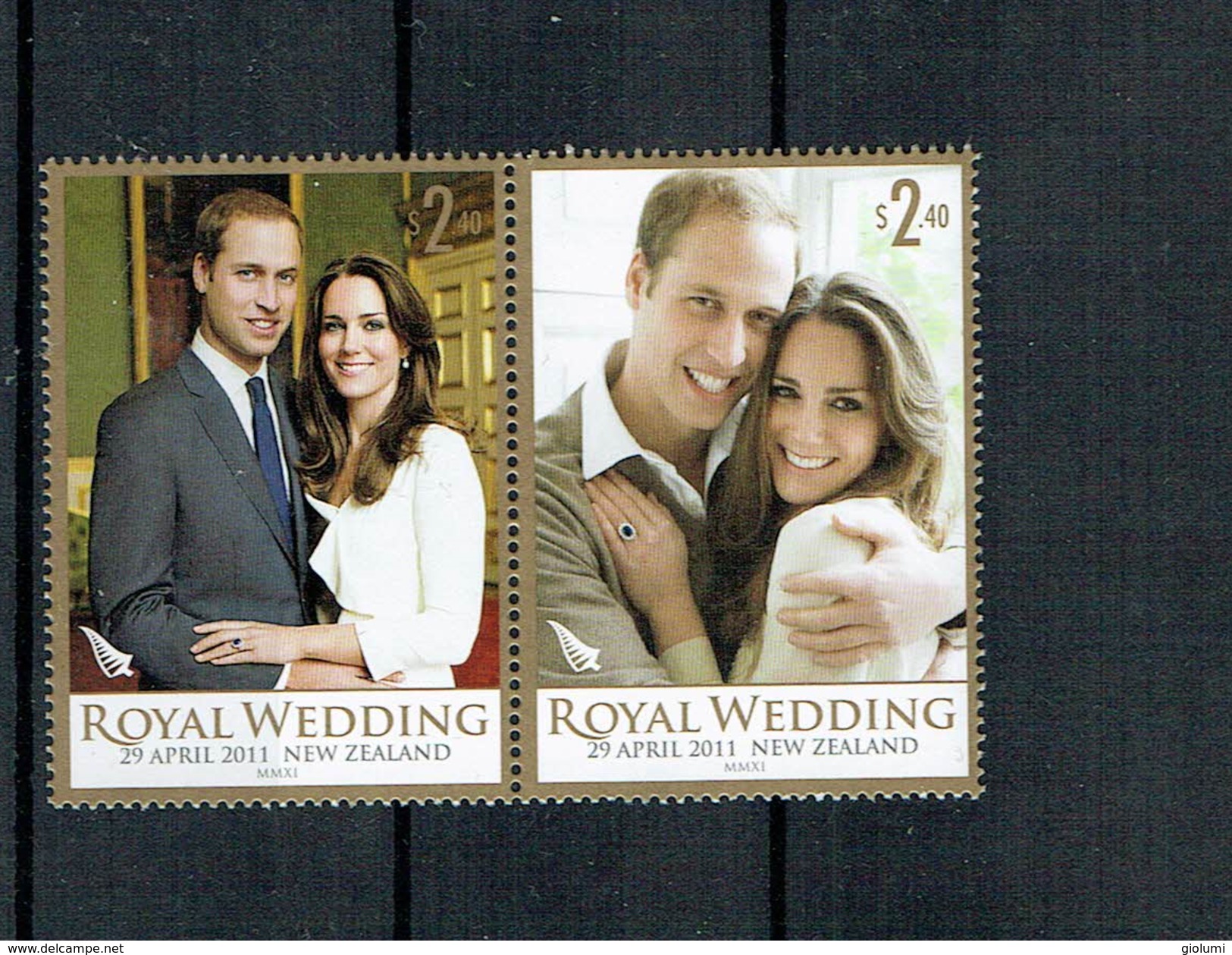 NZ 2011 Royal Wedding Stamp Set Mint - Ongebruikt