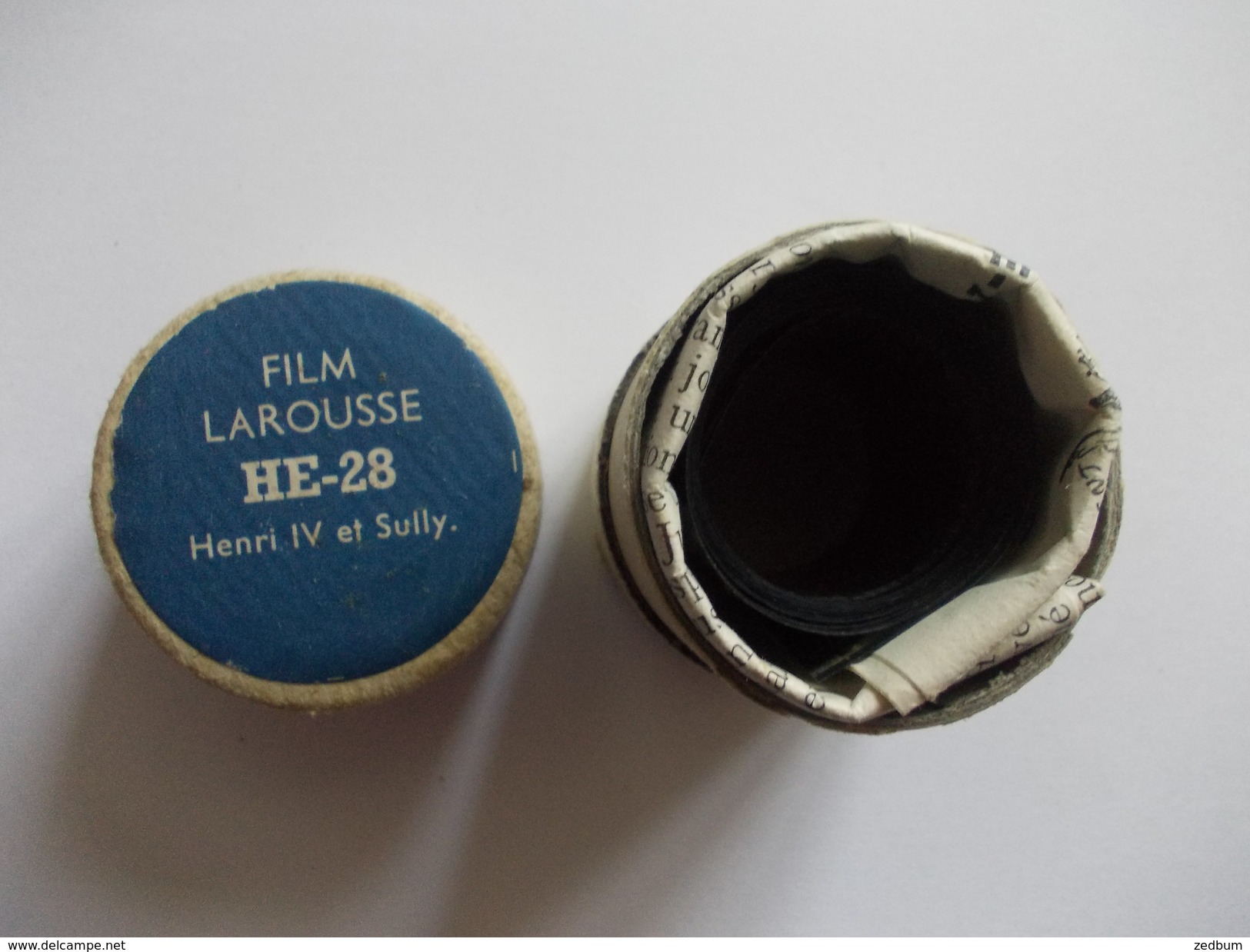 FILM FIXE Larousse HE-28 Henri IV Et Sully - 35mm -16mm - 9,5+8+S8mm Film Rolls