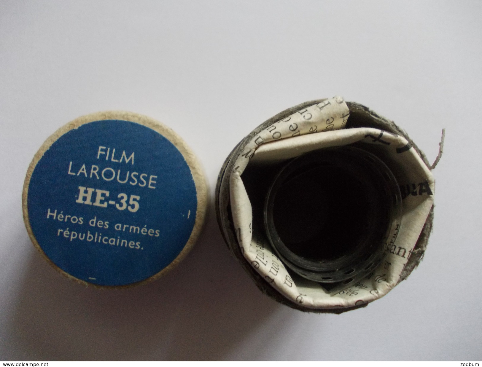 FILM FIXE Larousse HE-35 Héros Des Armées Républicaines - Bobinas De Cine: 35mm - 16mm - 9,5+8+S8mm