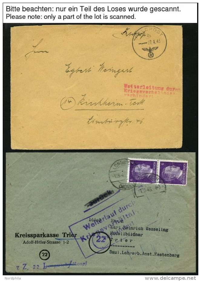 FELDPOST II. WK BELEGE 1939-44, 11 Verschiedene, Teils Interessante Feldpost-Belege, Besichtigen! - Occupation 1938-45