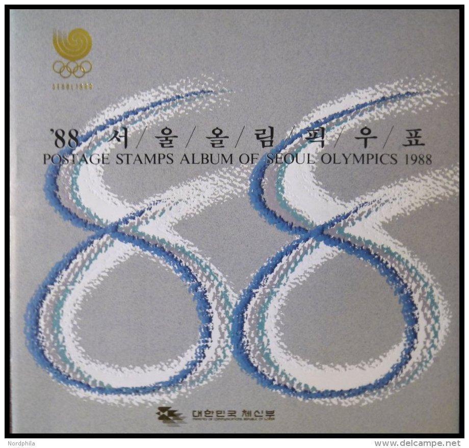 KOREA-S&Uuml;D **, 1988, Heft Postage Stamps Of Seoul Olympics 1988, Pracht - Korea, South
