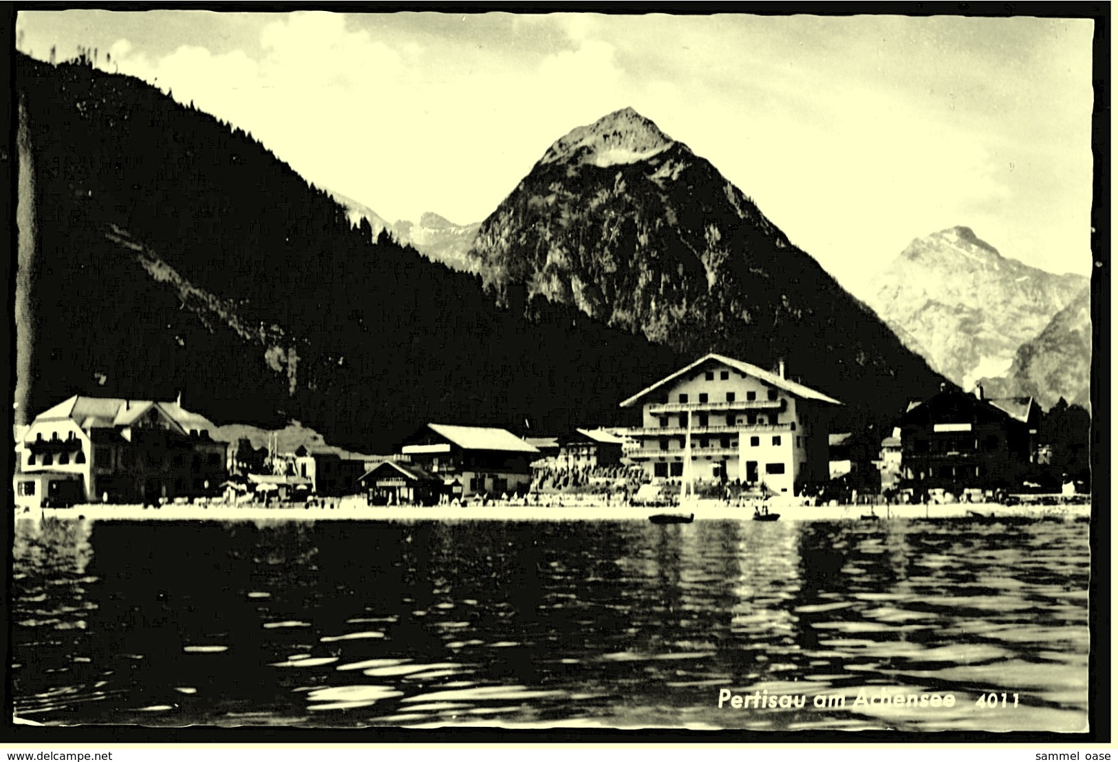 Pertisau Am Achensee In Tirol  - Vom See Aus Gesehen  -  Ansichtskarte Ca.1963    (6985) - Pertisau