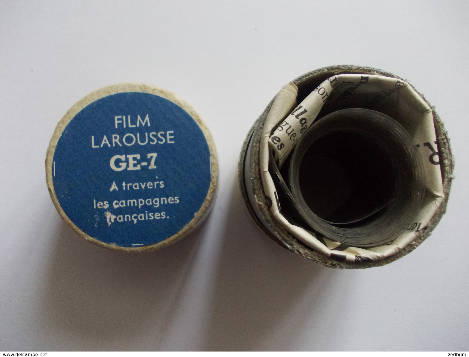 FILM FIXE Larousse GE-7 A Travers Les Campagnes Francaises - Bobines De Films: 35mm - 16mm - 9,5+8+S8mm