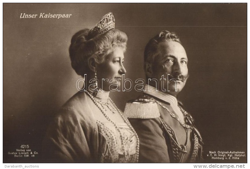 ** T1/T2 Wilhelm II, Kaiserin Auguste Victoria - Unclassified