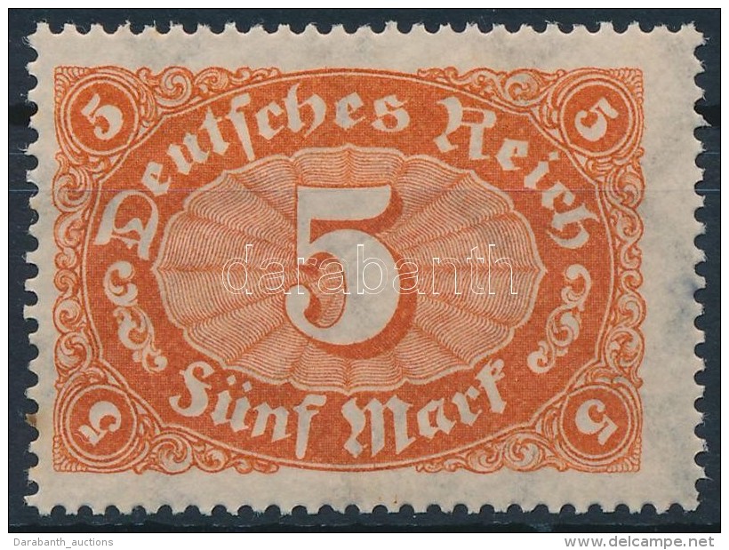 ** 1921 Mi 194 B Signed: Infla Berlin (kis Rozsda / Stain) - Otros & Sin Clasificación