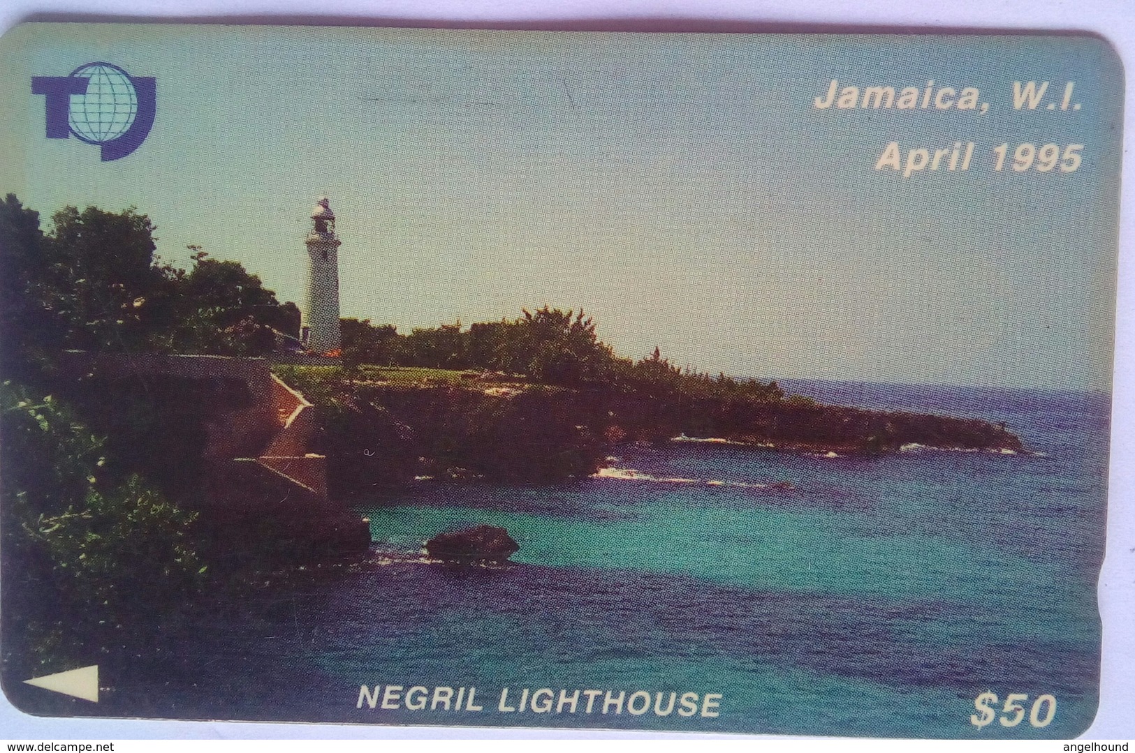 Jamaica J$50  19JAMA  " Negril Lighthouse " - Jamaica