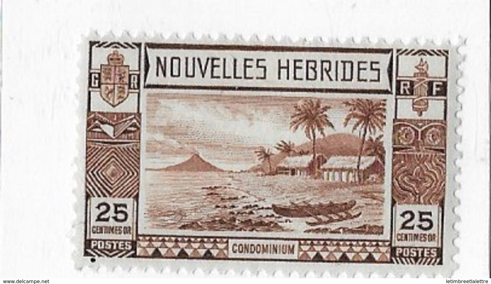 Nouvelles-Hébrides N°104** - Neufs