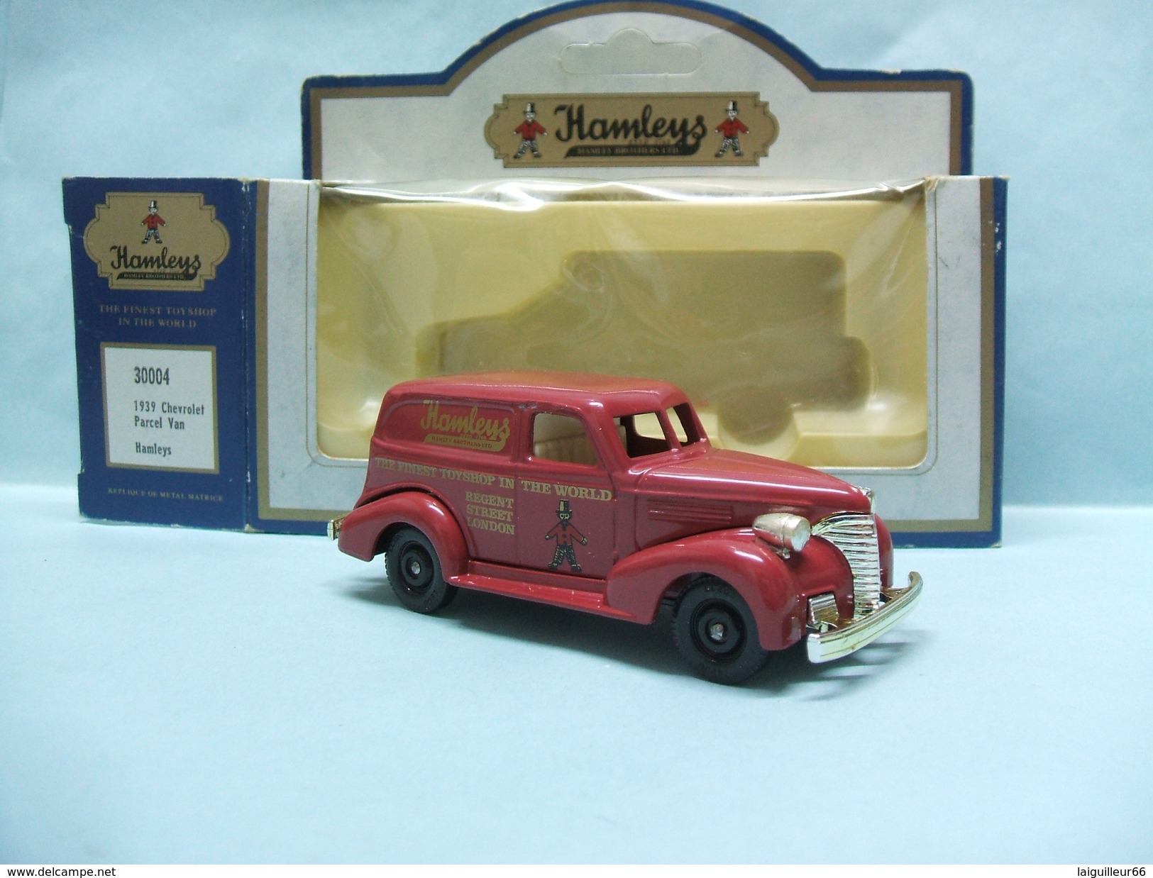 Lledo - CHEVROLET CHEVY PARCEL Van 1939 HAMLEYS Réf. 30004 BO - Utilitari