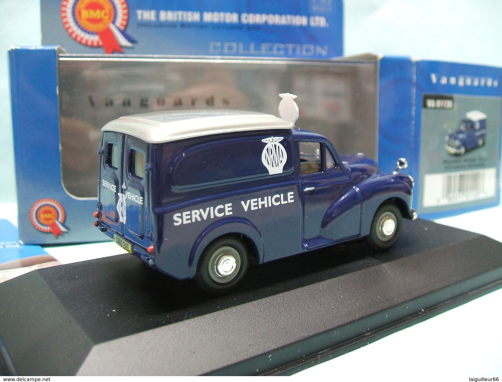 Vanguards Corgi Lledo - MORRIS MINOR Van Motoring Service Vehicle BMC Réf. VA01120 BO 1/43 - Corgi Toys