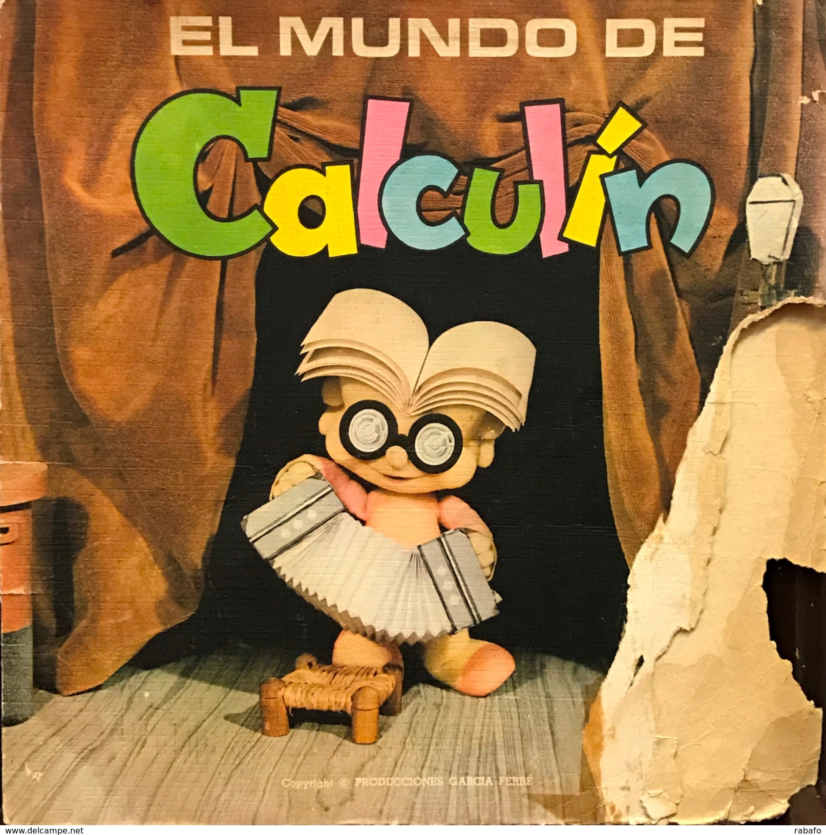 LP Argentino El Mundo De Calculín Año 1976 - Children