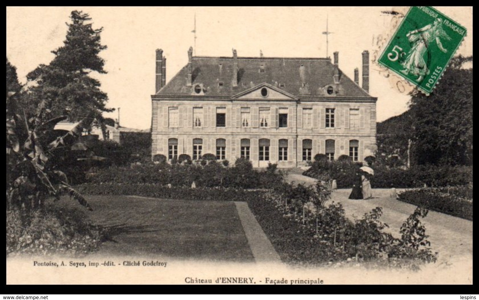 95 - ENNERY -- Château - Façade Principale - Ennery