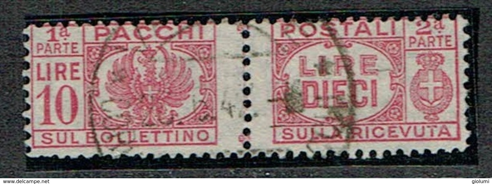 ITALY 1946 10lire Used Stamp - Postal Parcels