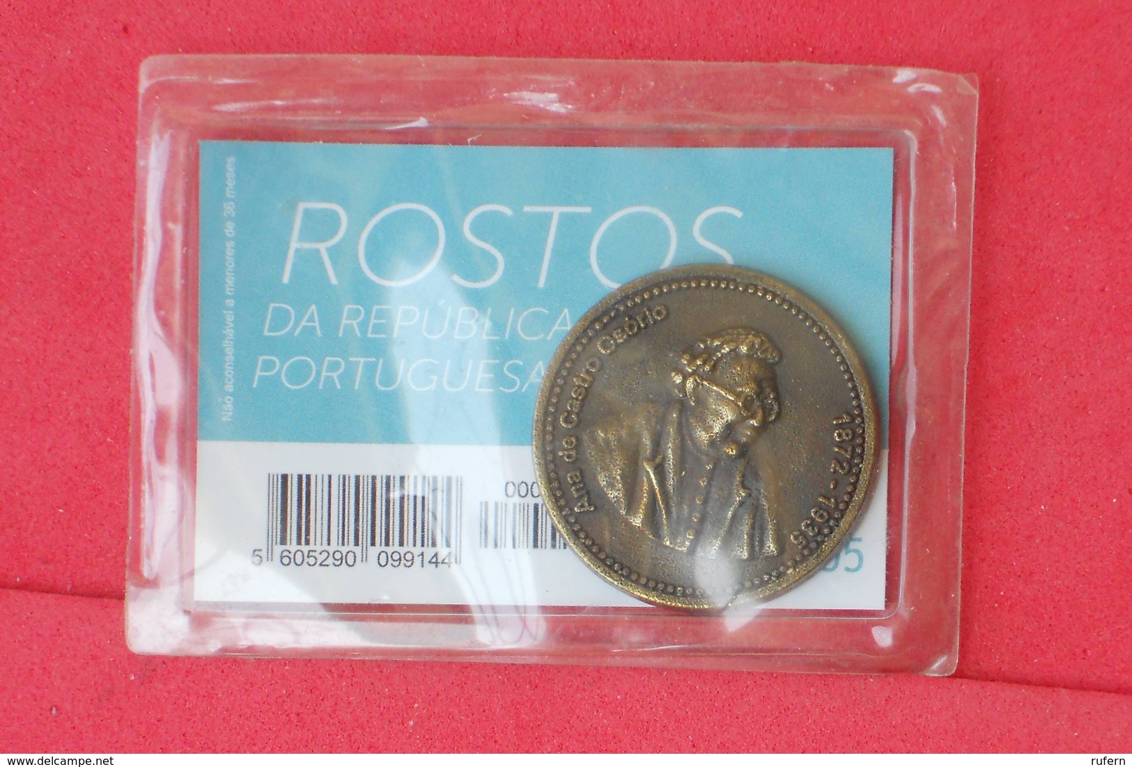 PORTUGAL    - ANA DE CASTRO OSORIO 30 MM    - (Nº18277) - Monarquía / Nobleza