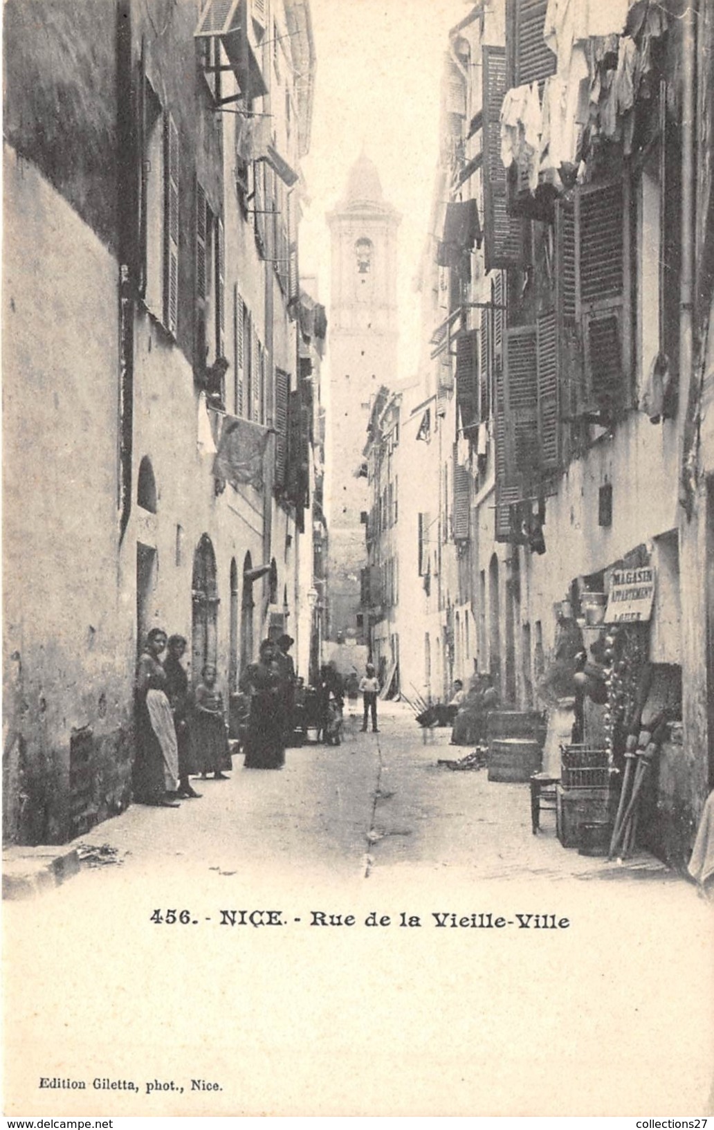 06-NICE- RUE DE LA VIEILLE VILLE - Life In The Old Town (Vieux Nice)