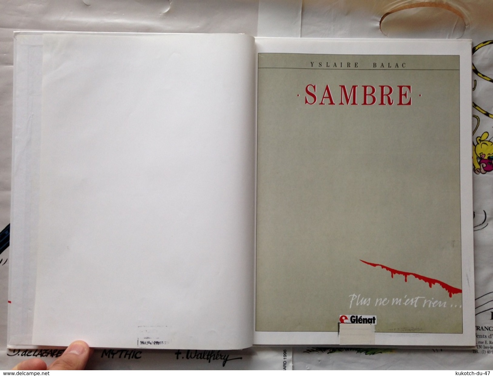 BD Sambre - Tome 1 - Yslaire (1991) - Sambre