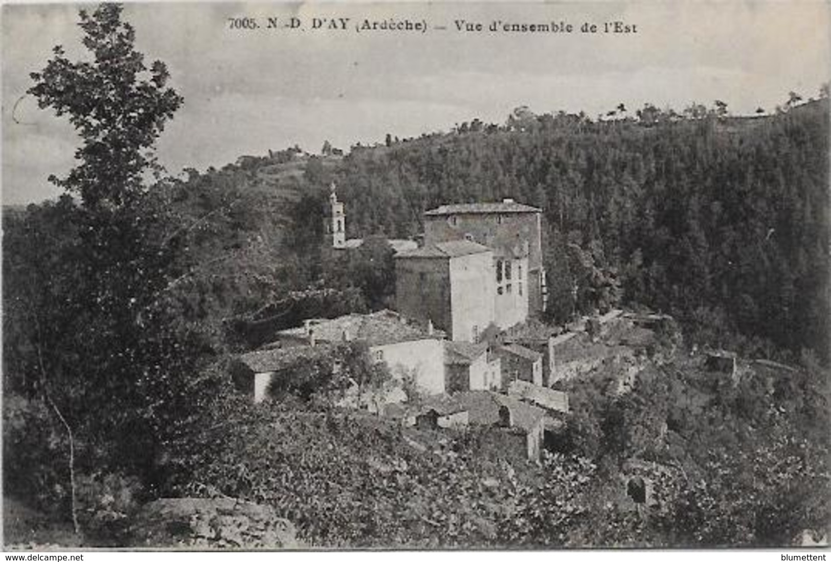 CPA  Notre Dame D'AY Ardèche Non Circulé - Privas