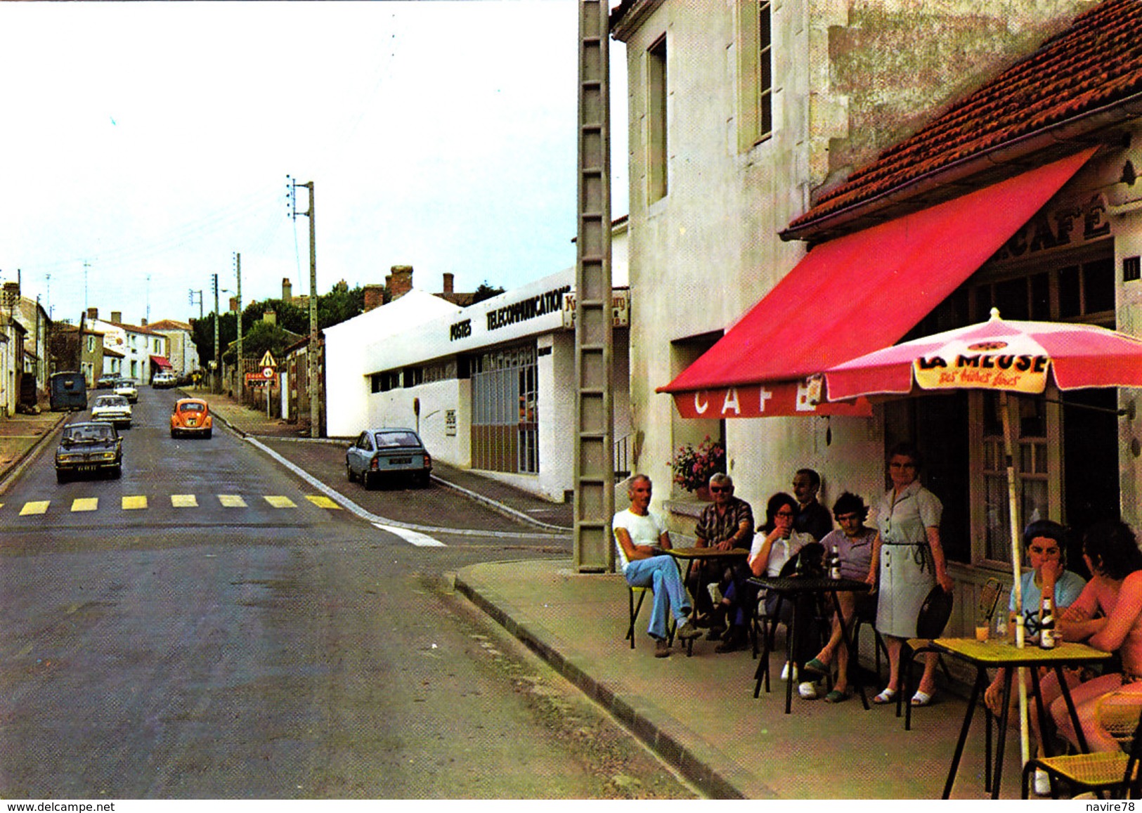 85 TALMONT LA POSTE Et LE CAFE Du " RENDEZ-VOUS" - Talmont Saint Hilaire