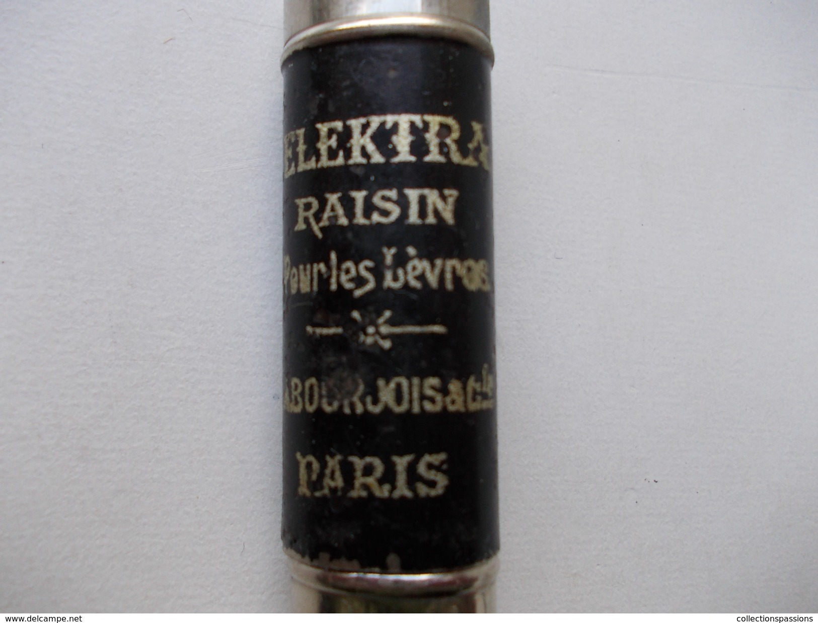 - Ancien Tube De Rouge à Lèvres - A BOURJOIS. Elektra Raisin - - Accesorios