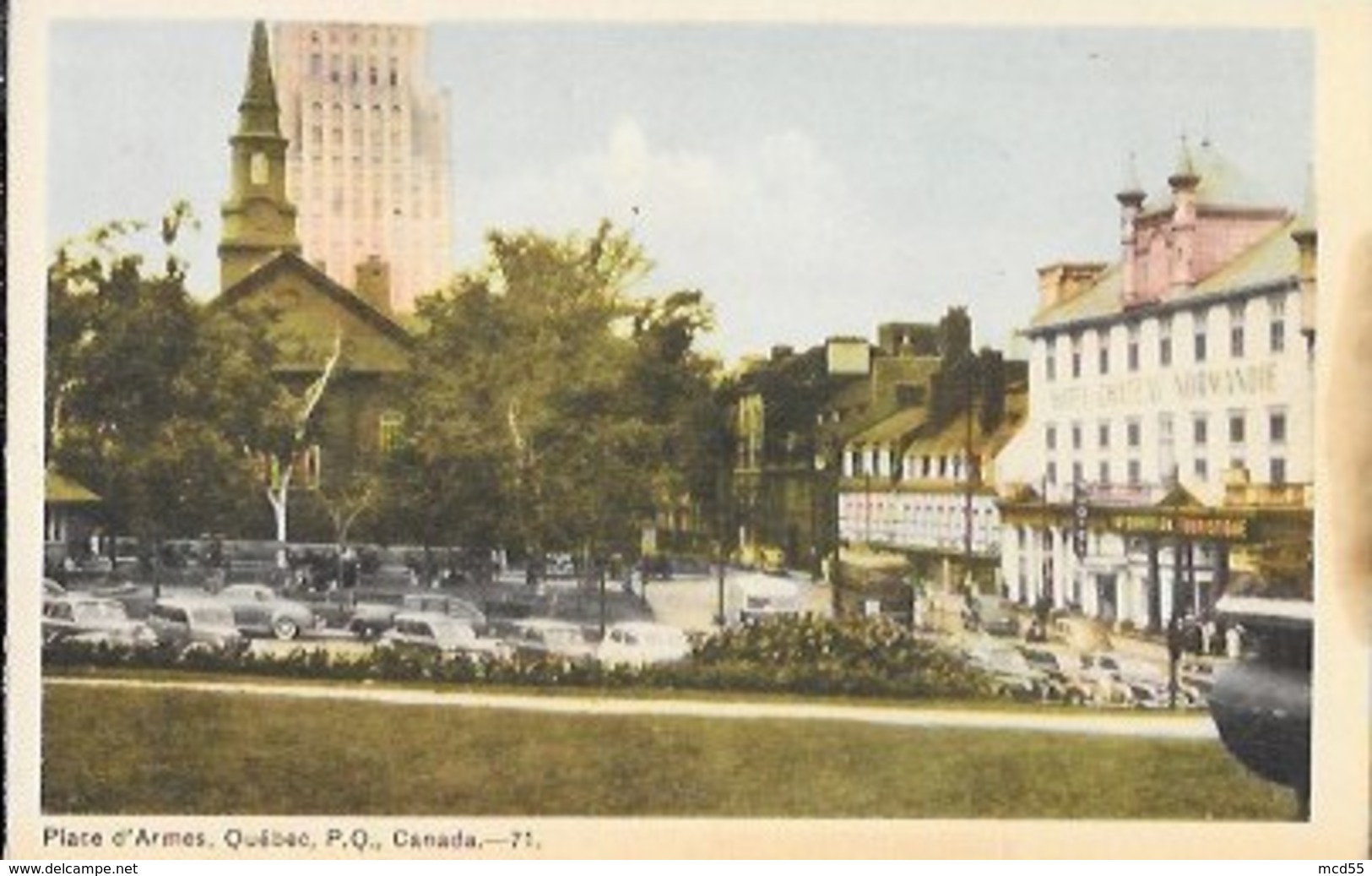 QUEBEC  ( Canada )  Place D'Armes Et Hôtel Château Normandie - Québec - Beauport