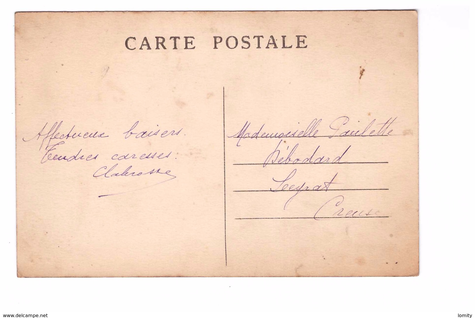 23 Benevent Abbaye Grande Rue Cpa Carte Rare Commerce Boutique Leveque Horloger Horloge - Benevent L'Abbaye