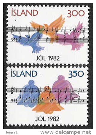 Iceland 1982 MNH/**/postfris/postfrisch Michelnr. 590-591 - Ungebraucht