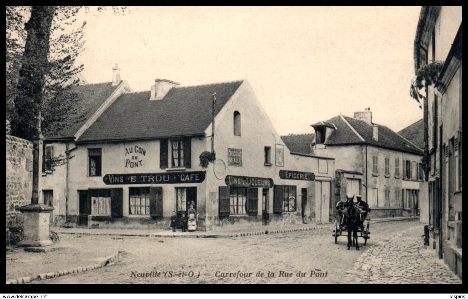 95 - NEUVILLE Sur OISE -- Carrefour De La Rue Du Pont - Neuville-sur-Oise