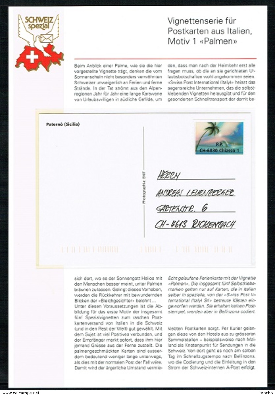 LA SERIE COMPLETE CARNETS TOURISTES+CARTES POSTAUX 1996/1998. C/DES TIMBRES SUISSES Nr:1MH/5MH. + Nr:1/5. - Carnets