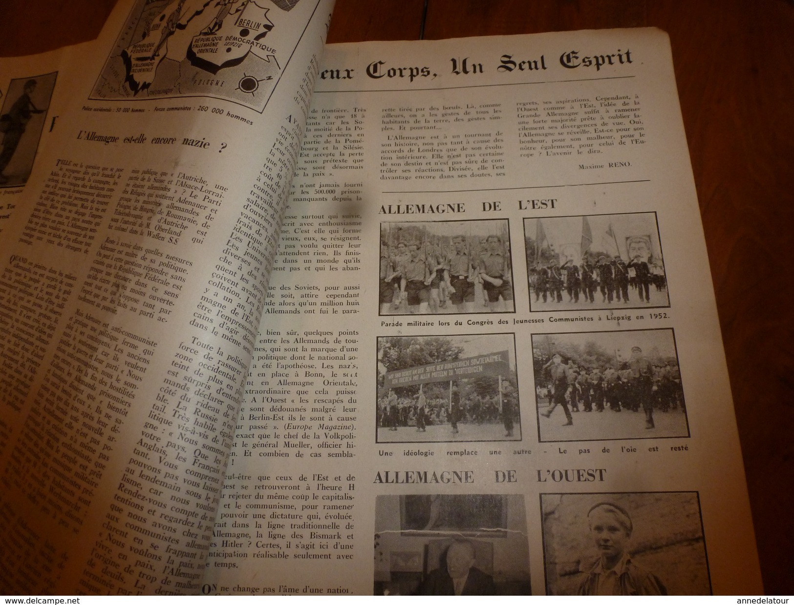 1955 LE COMBATTANT D'INDOCHINE: J'étais prisonnier du Vietminh ;Affaire des fuites et Dien Bien Phu ; etc